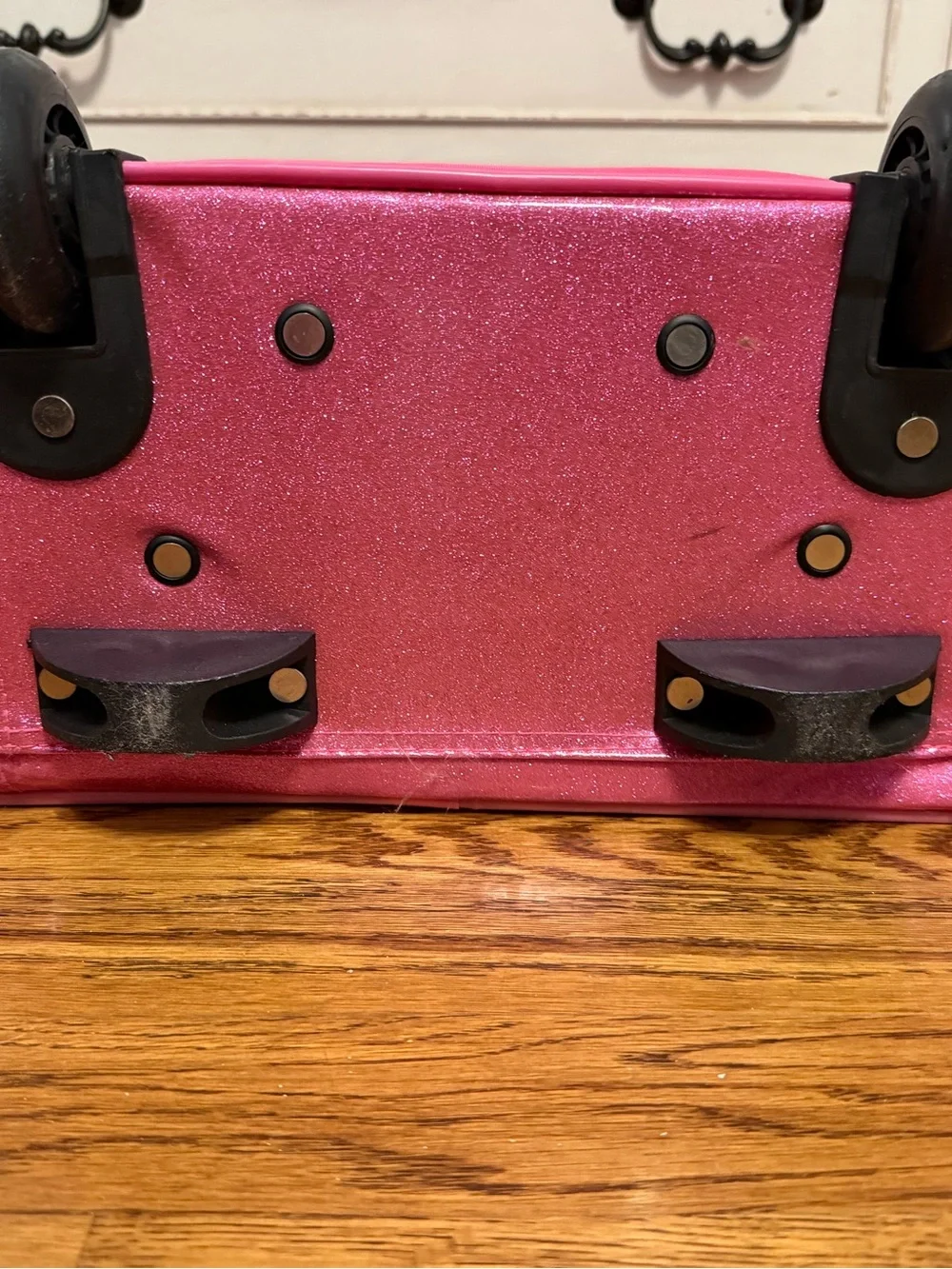 Disney Princess Pink Kids Rolling Carry Case